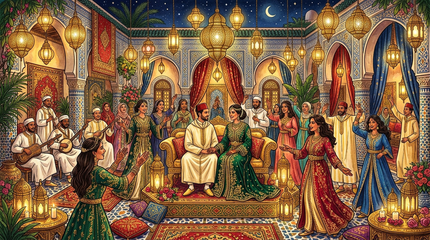 Inside a Moroccan Wedding: Traditions, Caftans and Customs